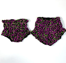 Load image into Gallery viewer, Pink &amp; Green Sequin Bloomies &amp; Shorties
