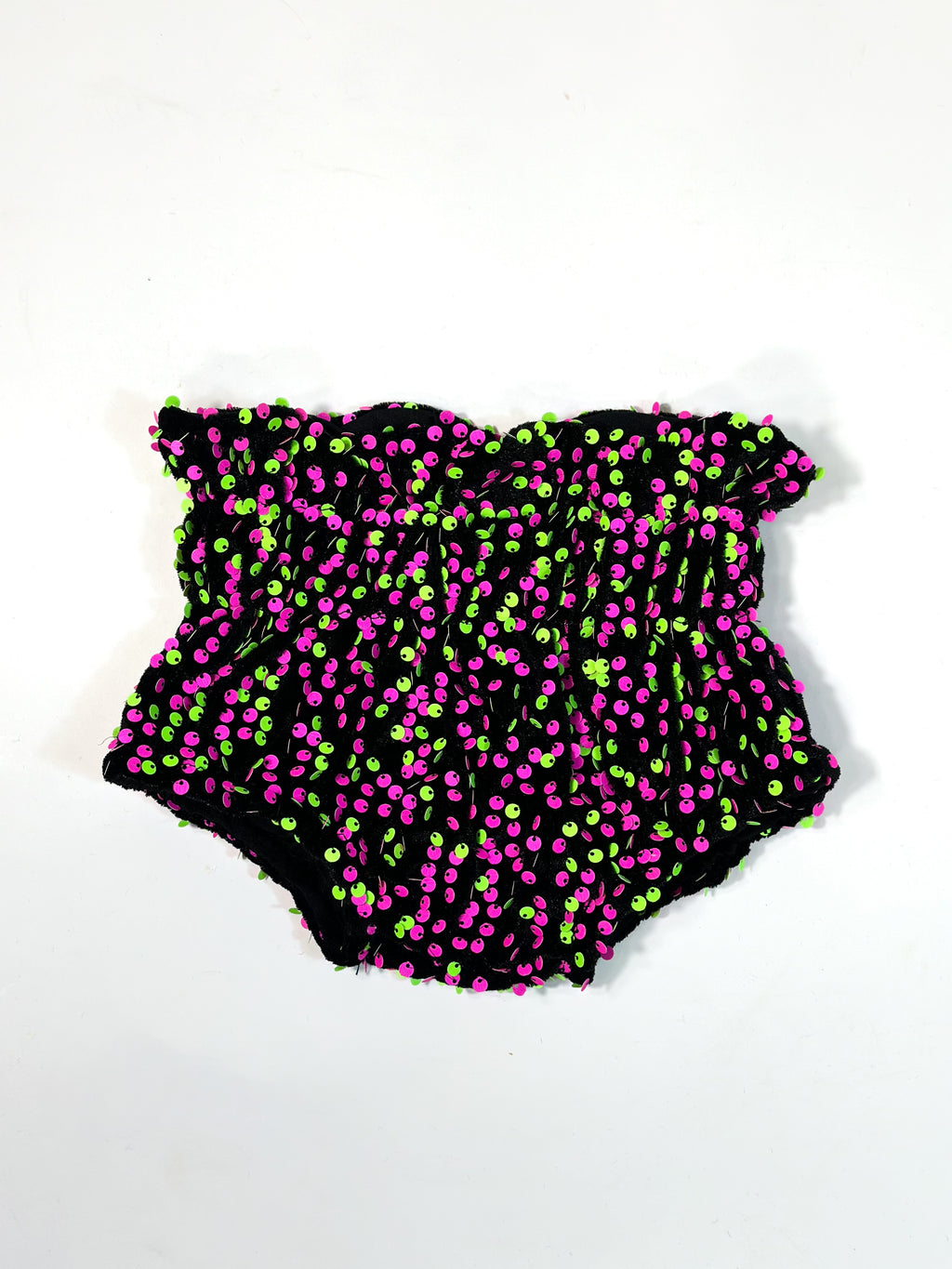Pink & Green Sequin Bloomies & Shorties (FINAL SALE)