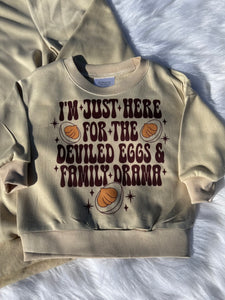 Deviled eggs & family drama (Mama + mini options)