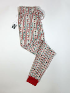 Candy Cane Christmas Bamboo Joggers