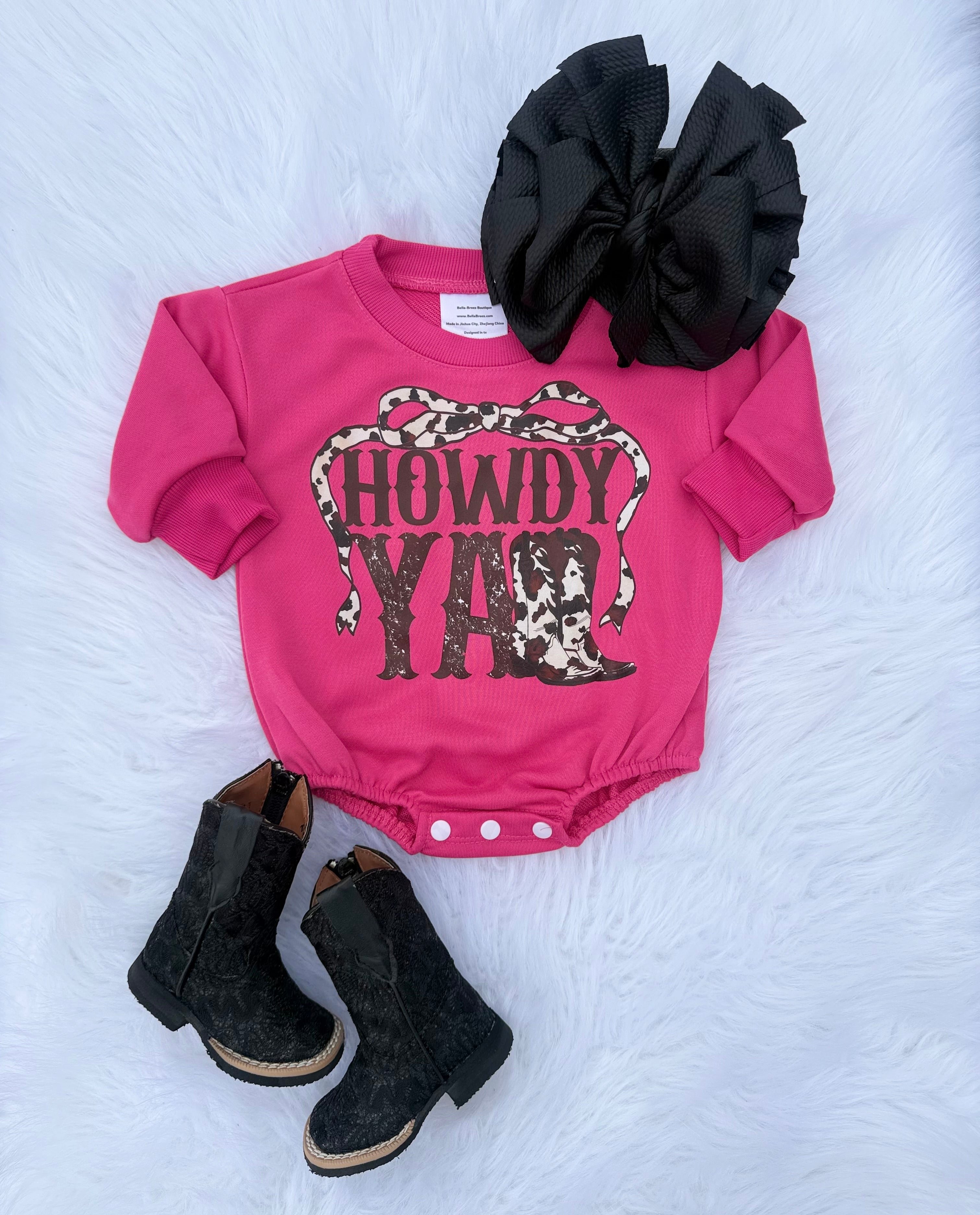 Howdy Y'all Bubble Romper