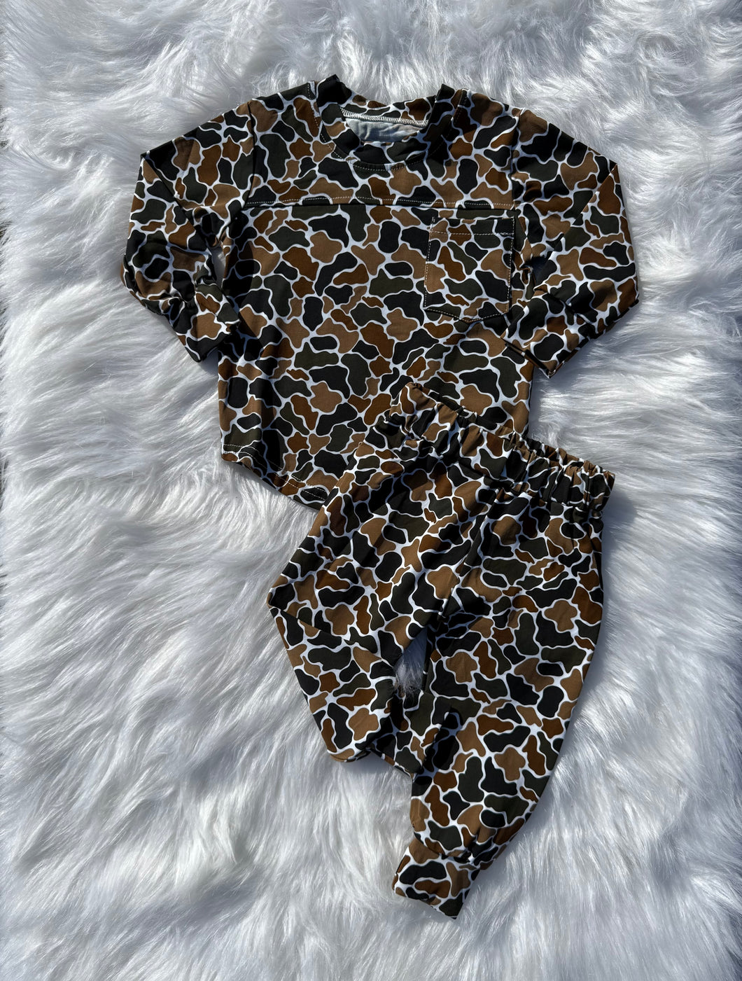 Camo Long Sleeve Set