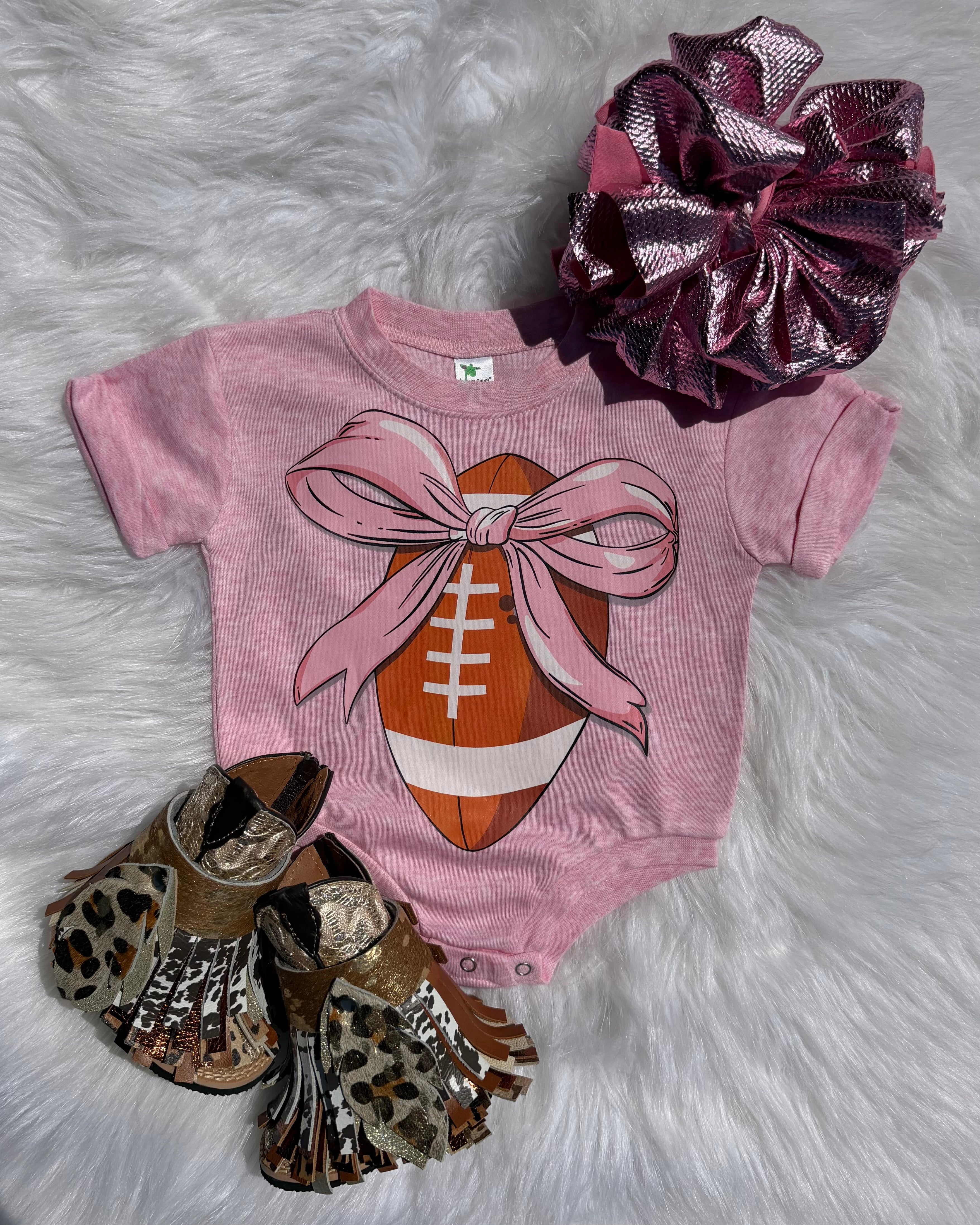 Football bubble romper