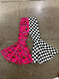 Hot Pink Howdy Bell Bottoms