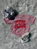 Jesus bubble romper