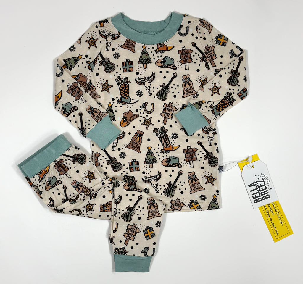 (Small Town Christmas Bamboo Set (FINAL SALE)