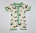Airplane Bamboo Shortie Romper (FINAL SALE)