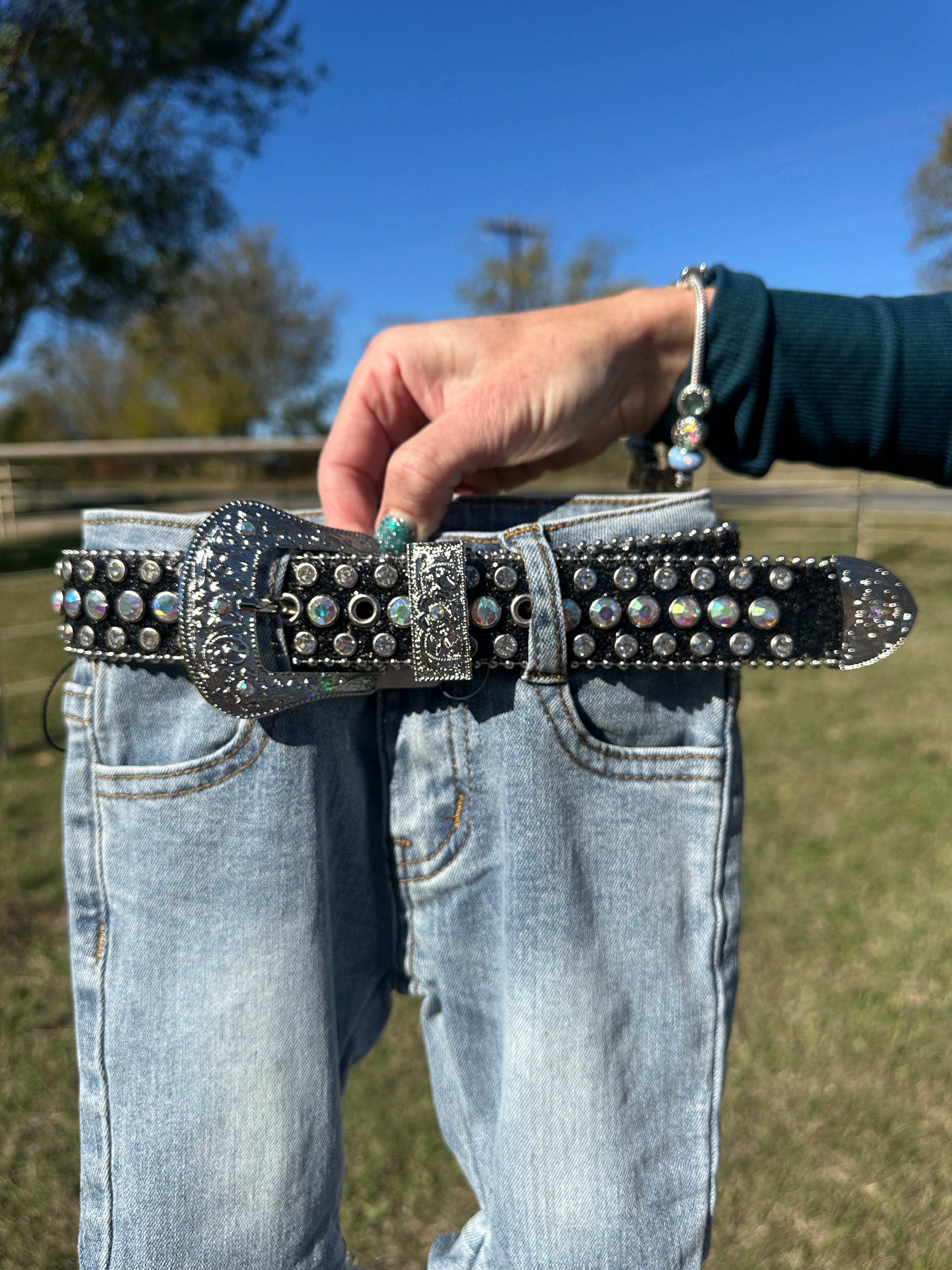 Glitter belts (3 colors)