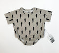 Neutral Bolts Oversized Bamboo Romper (FINAL SALE)