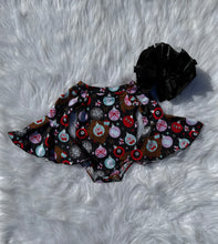 Load image into Gallery viewer, Cowgirl Christmas Bell Sleeve Leo/Top
