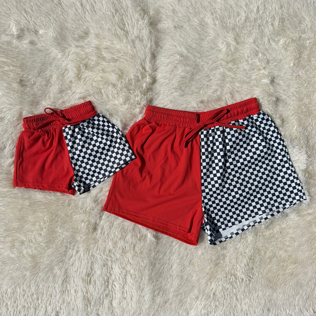 Race Ready Daddy & Me Shorts