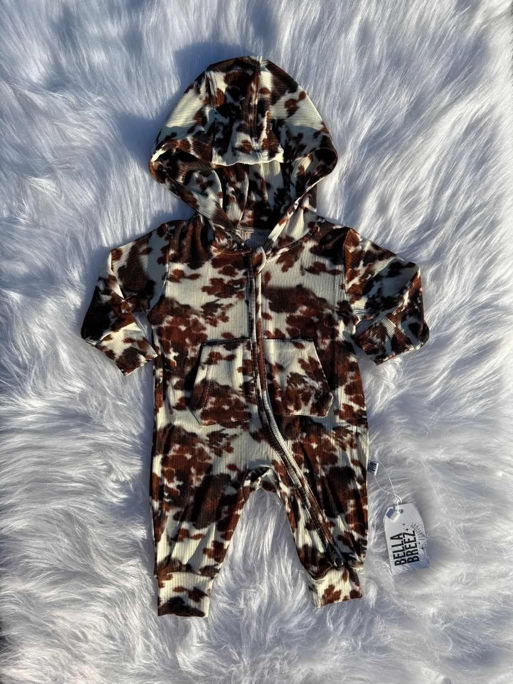 Hooded Bamboo Rompers (3 options)