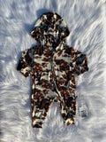 Hooded Bamboo Rompers (3 options)