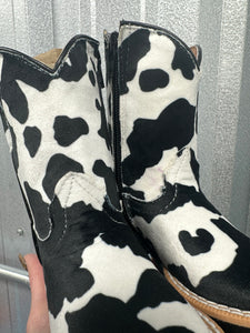AS-IS Black Cow Tanner Mark Boots (READ DESCRIPTION)