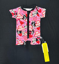 Load image into Gallery viewer, Western Be Mine Bamboo Shortie Romper
