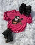 Cowgirl Hat Bubble Romper