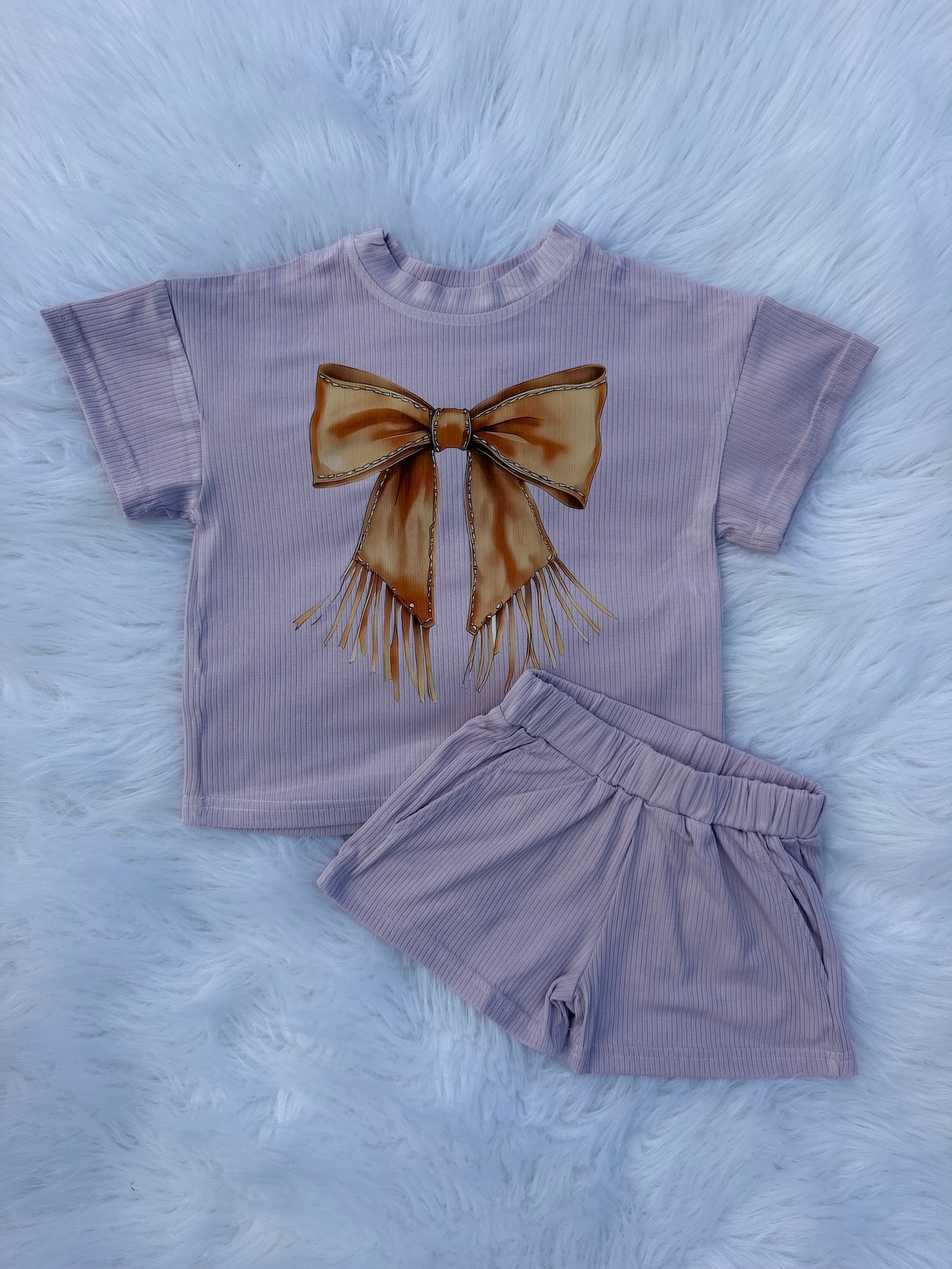 Rodeo Ribbon short set