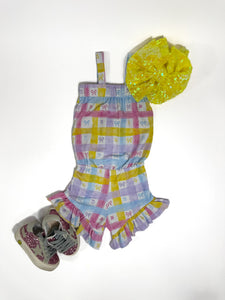 Plaid Shortie Jumper