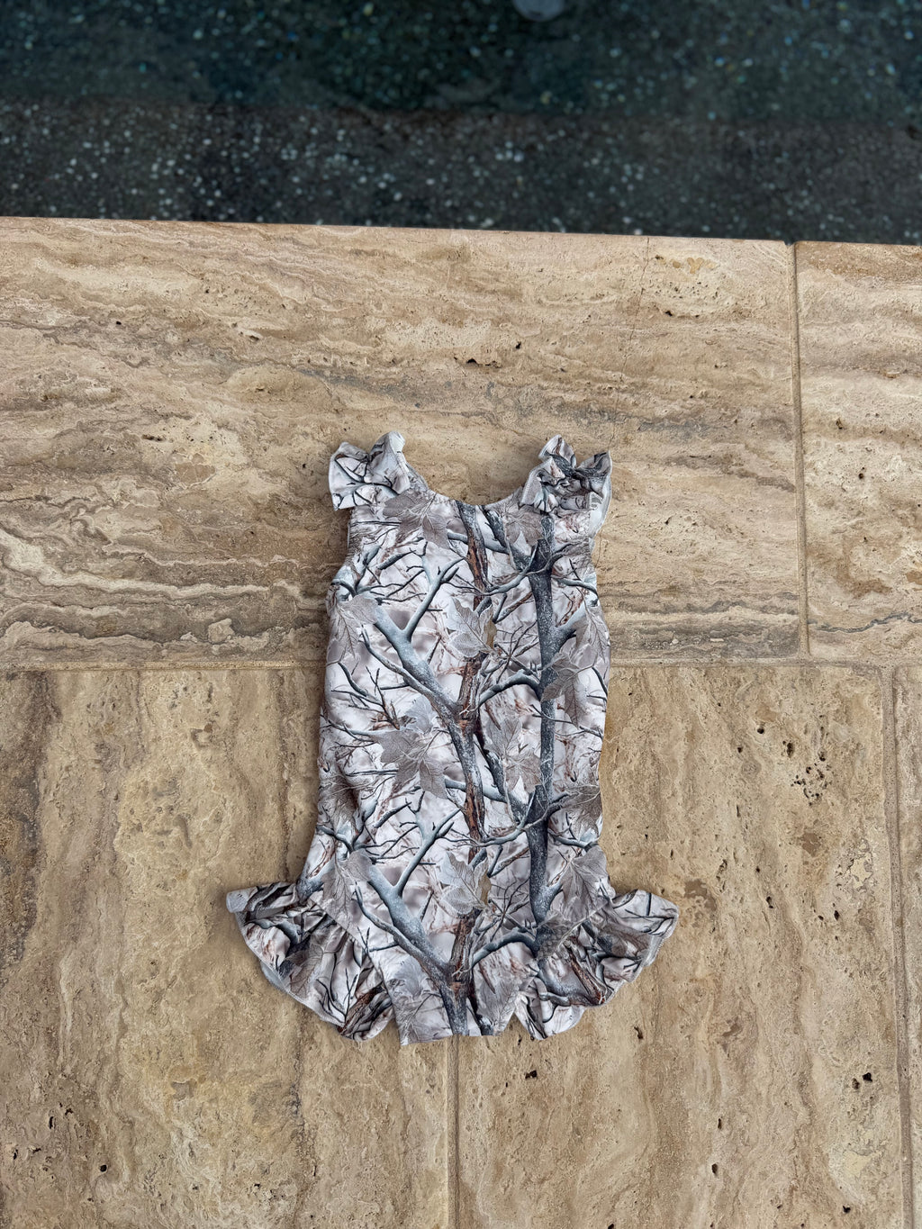 White Timber Swim Suit