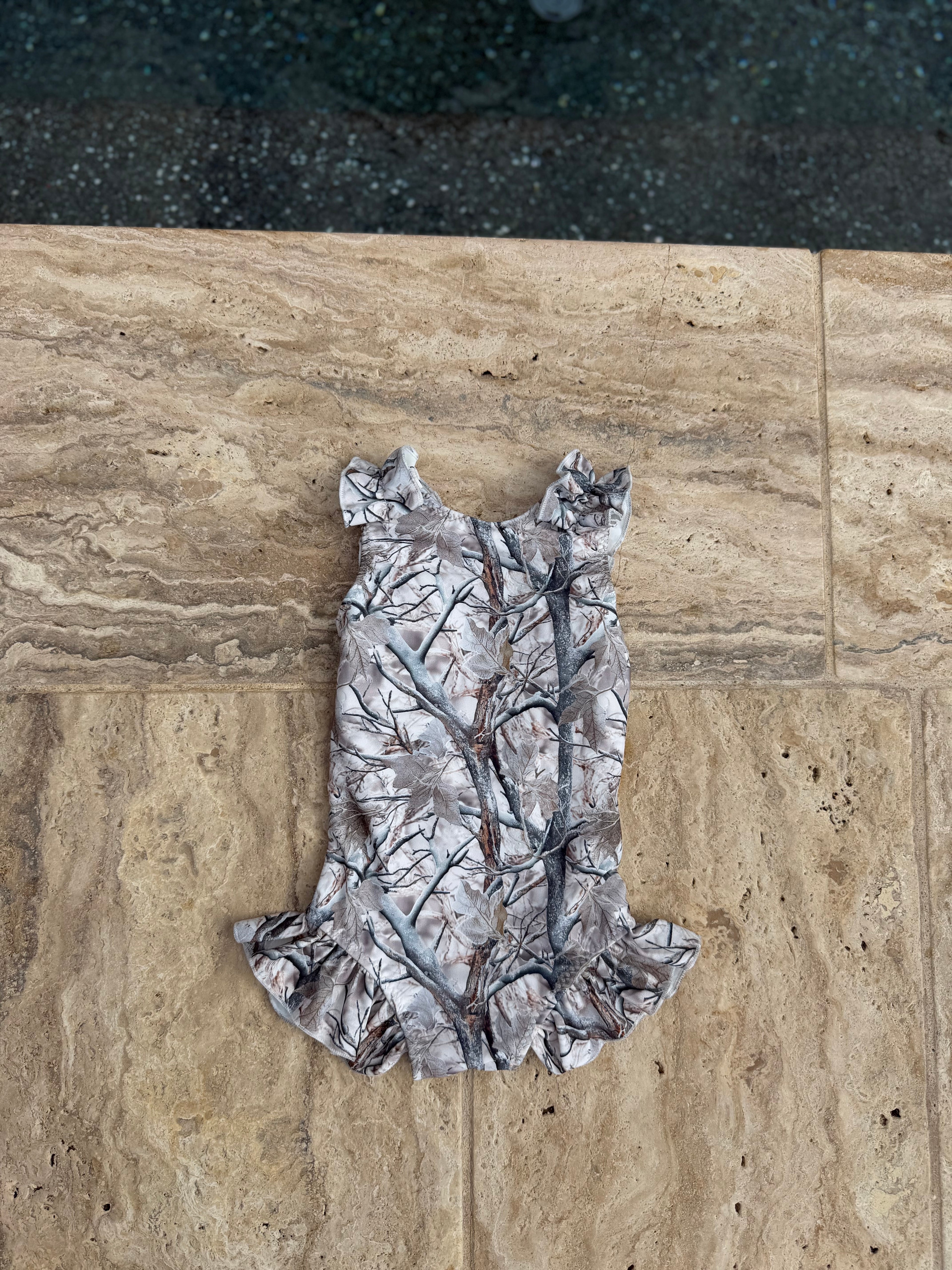 White Timber Swim Suit