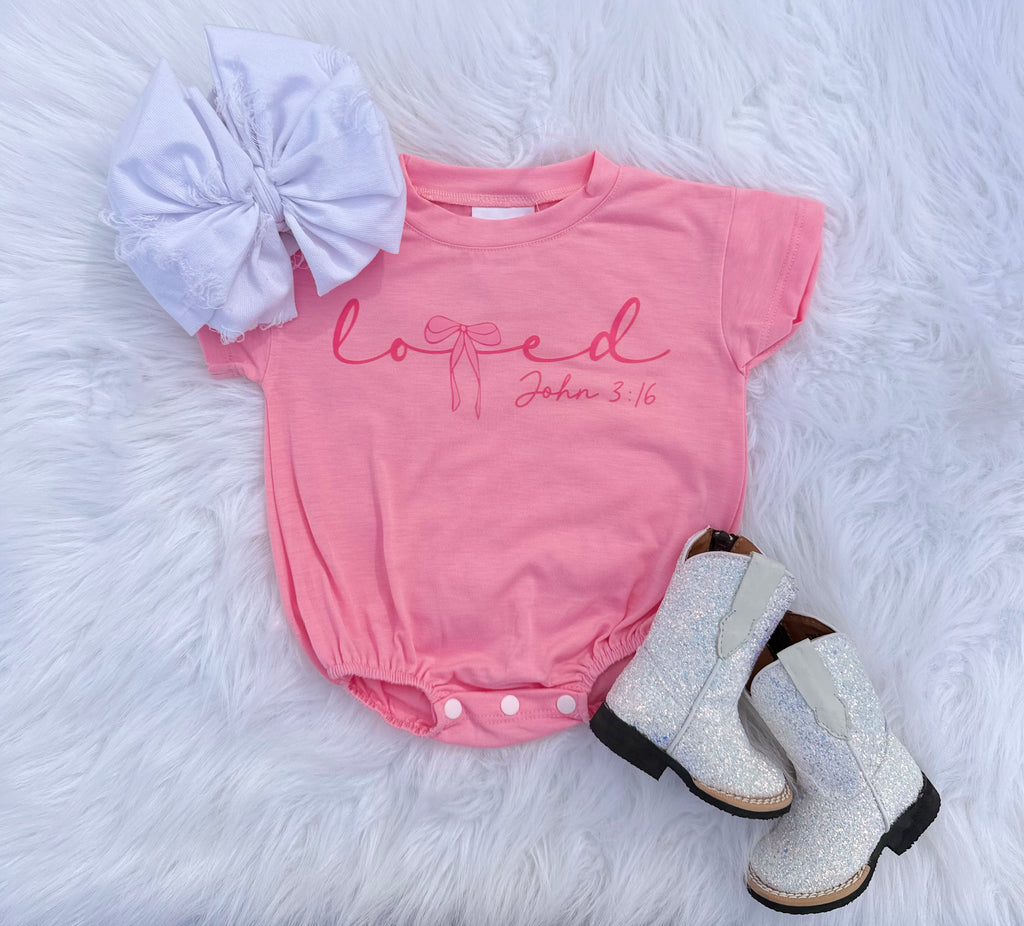 Loved Bubble Romper