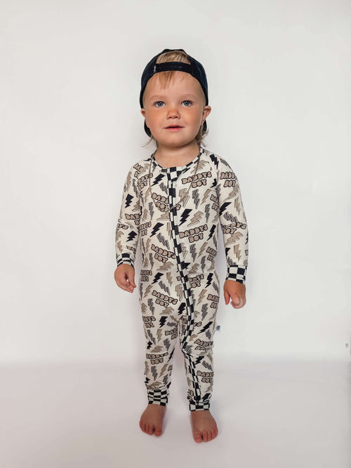 12/18 Months Daddy's Boy Ribbed Bamboo Sleeper