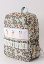 Load image into Gallery viewer, Camo Deer Ruffled Backpack
