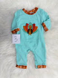 Mint Green Thanksgiving Jumper (FINAL SALE)