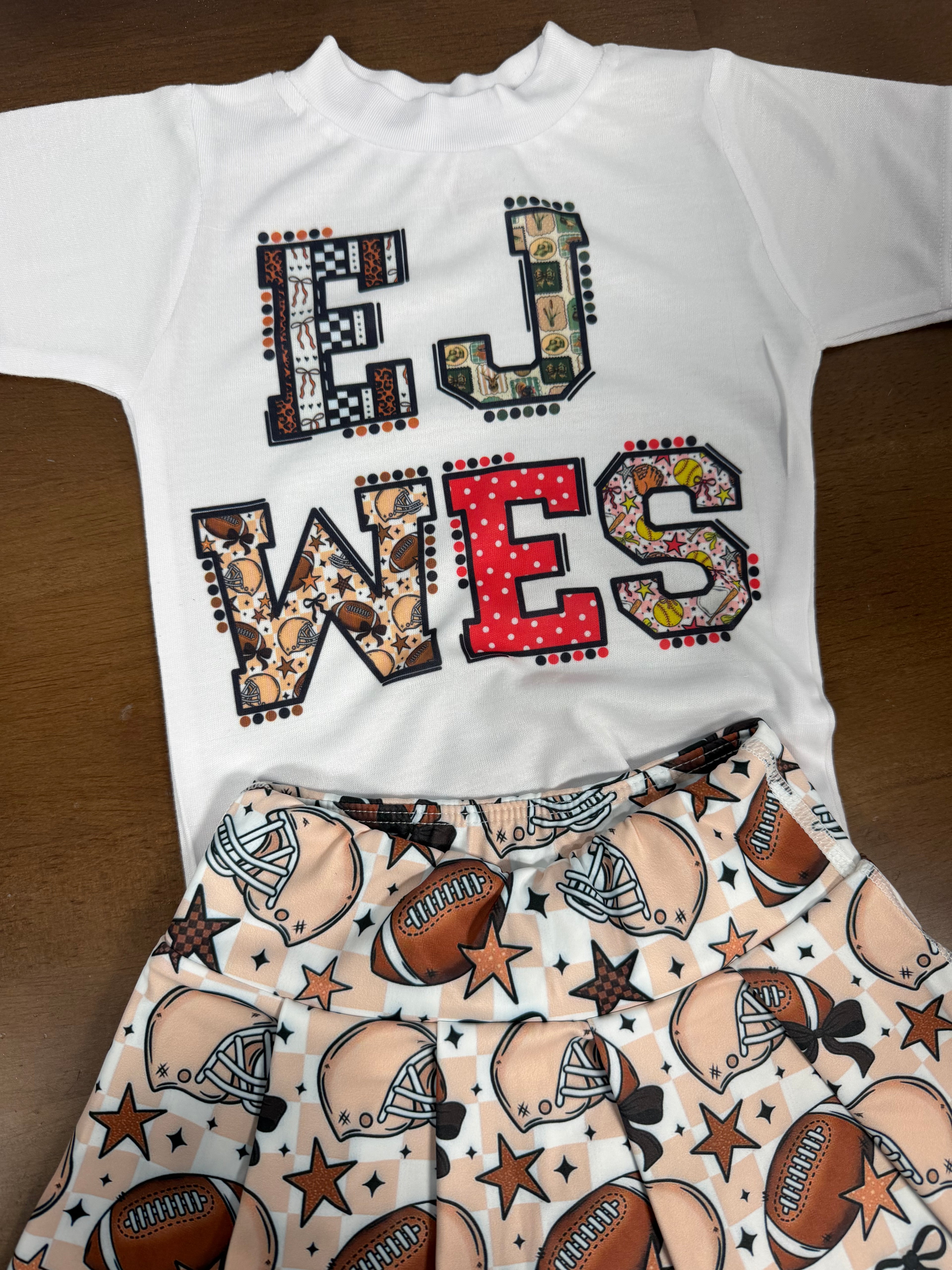 Custom FNL Name Bubbles, T-Shirts & Onesies