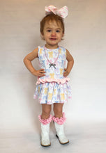 Load image into Gallery viewer, Spring Bows Skirted Ruffle Set
