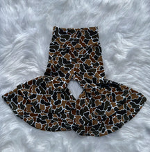 Load image into Gallery viewer, PREORDER Camo Double Bell Bottoms
