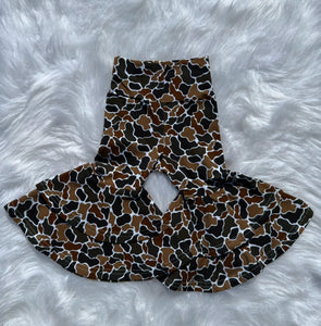 PREORDER Camo Double Bell Bottoms