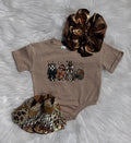 Touchdown Season bubble romper