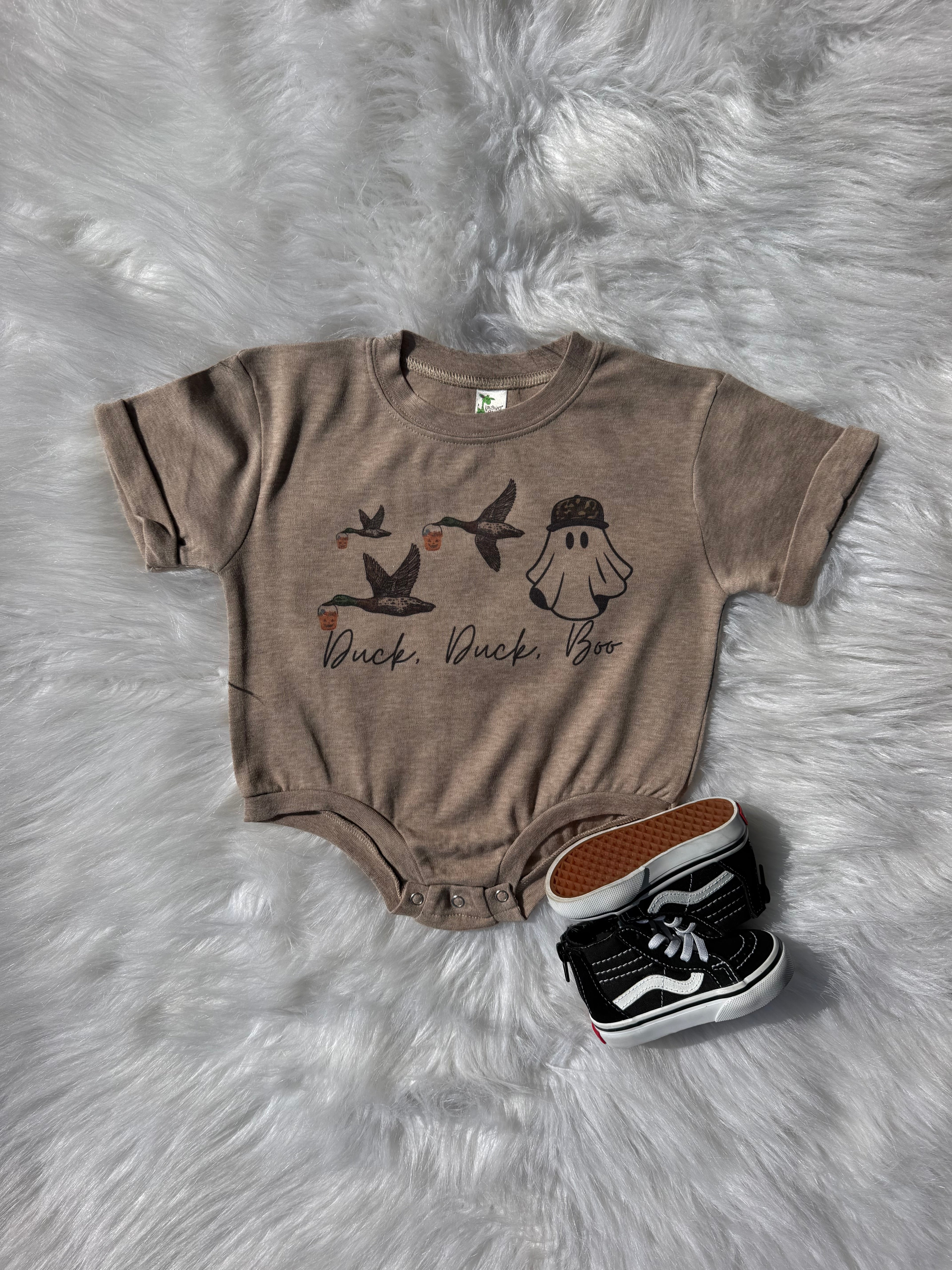 Duck Duck Boo bubble romper