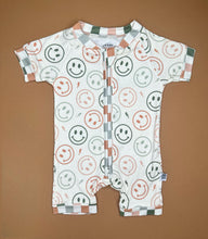 Load image into Gallery viewer, Rad Smiles Bamboo Shortie Romper
