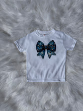 Load image into Gallery viewer, Denim Bow (Bubble, T-shirt, Onesie, Tank top)
