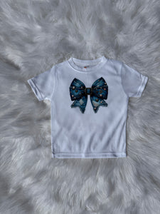 Denim Bow (Bubble, T-shirt, Onesie, Tank top)