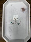 Lightning Bolt Hoops (FINAL SALE)