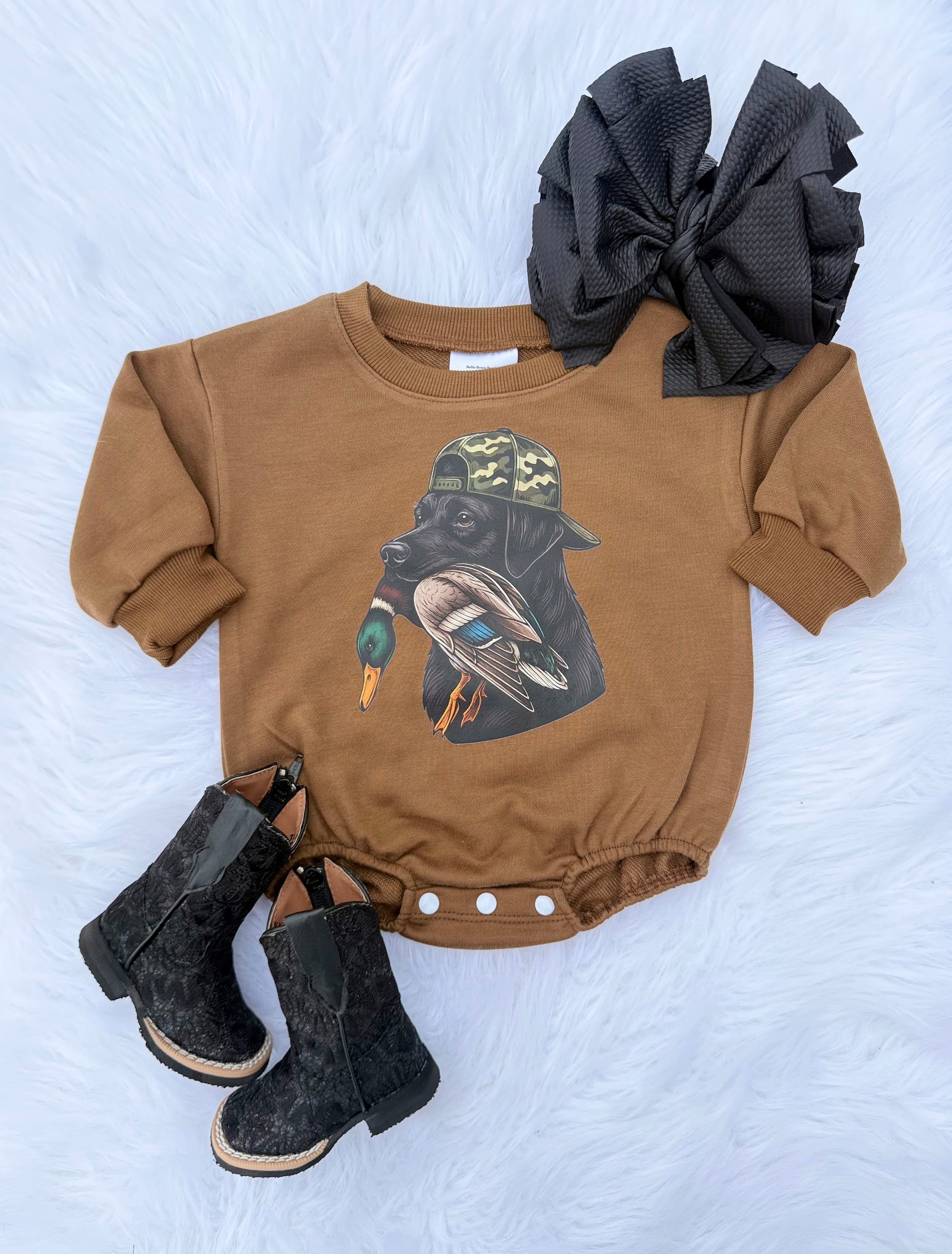 Duck Huntin' Bubble Romper