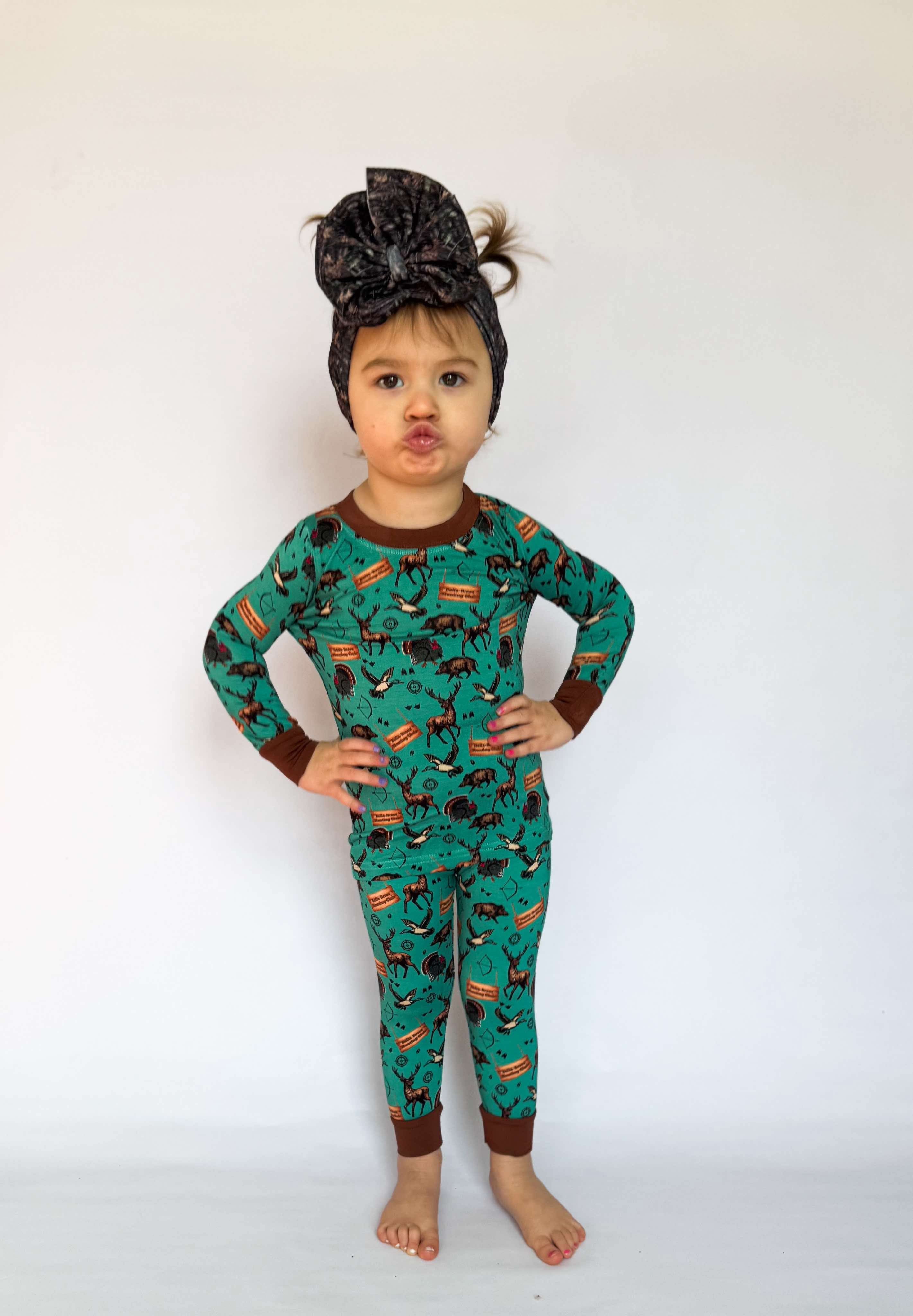 TEAL Bella-Breez Hunting Club Bamboo Set (FINAL SALE)