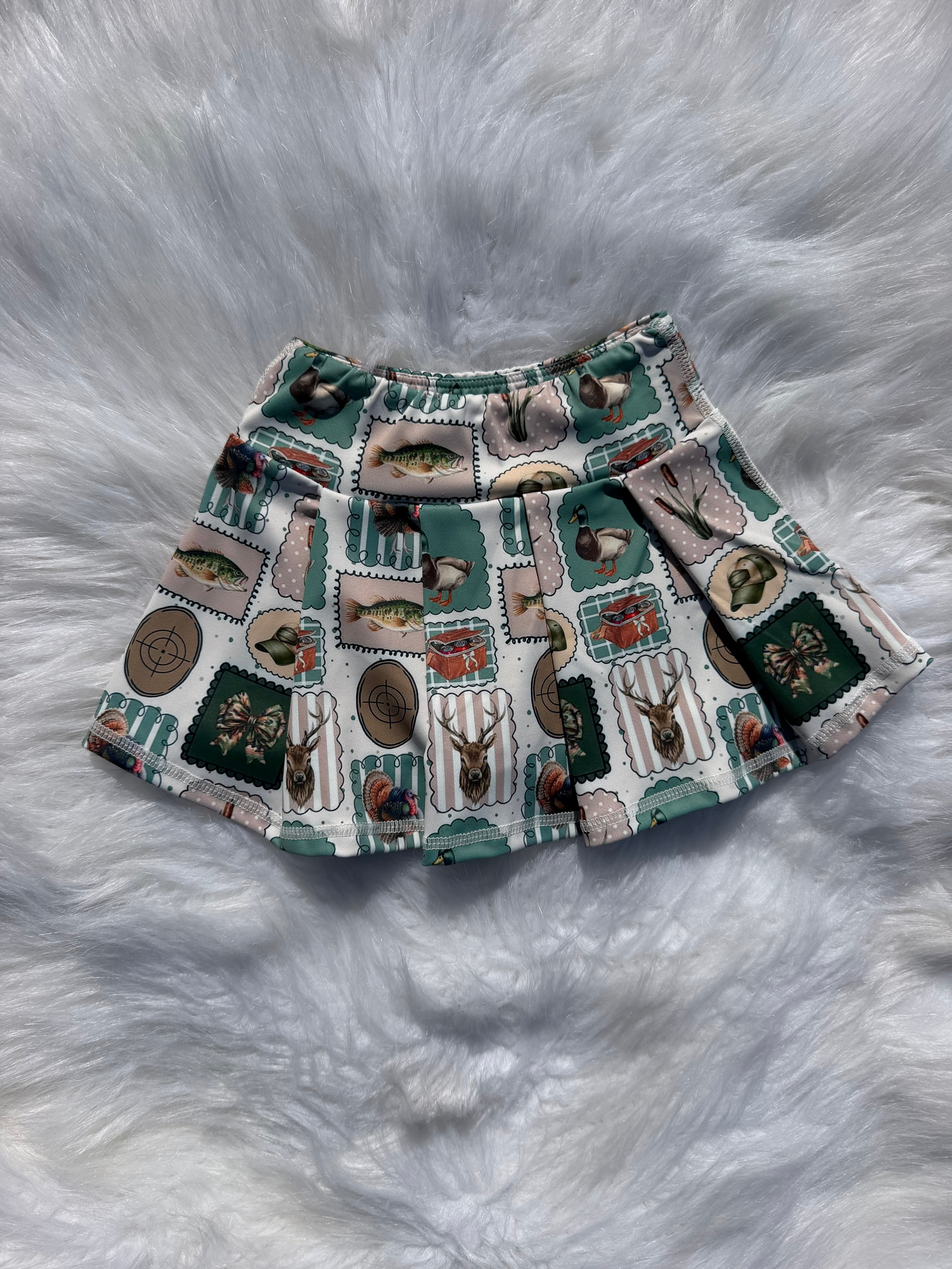 Reel Cute Athletic Skort