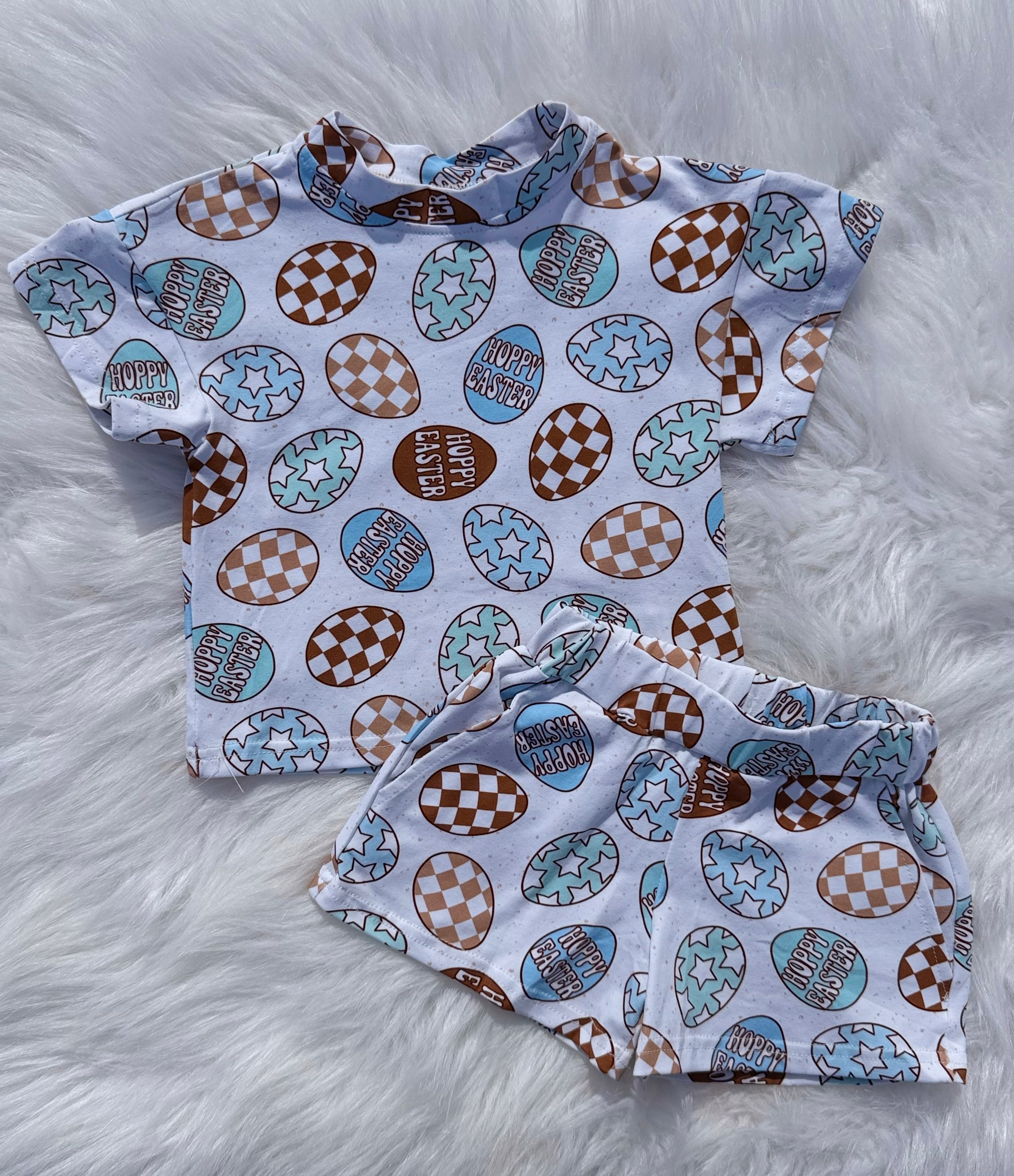 Boys easter short set (FINAL SALE)