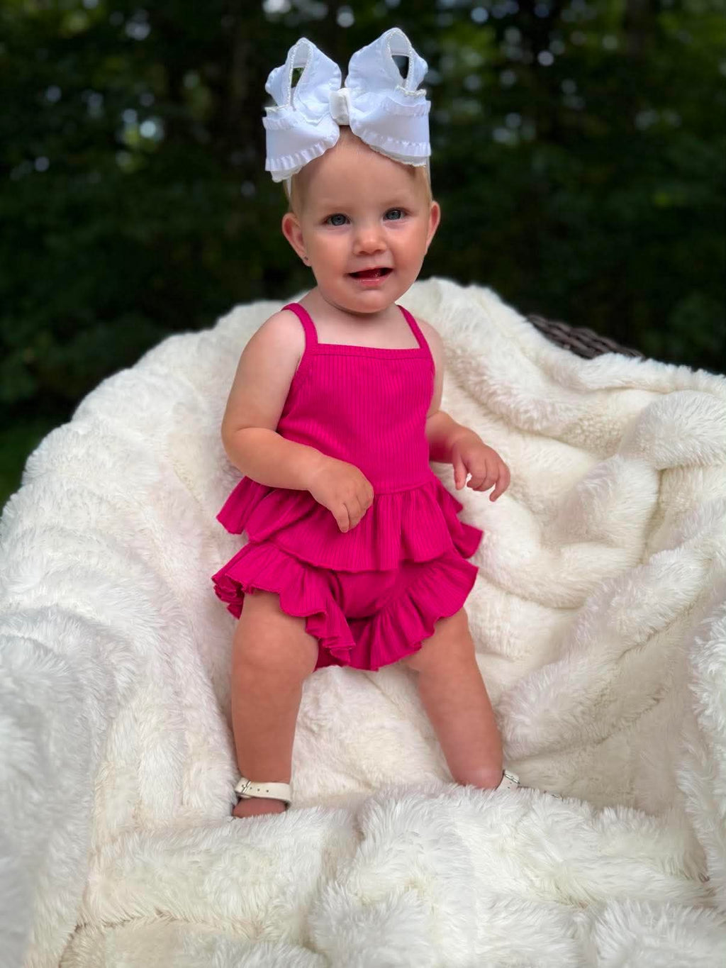 Pink Ruffle Set
