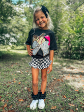 Load image into Gallery viewer, Black &amp; Tan Checkered Shorties (FINAL SALE)
