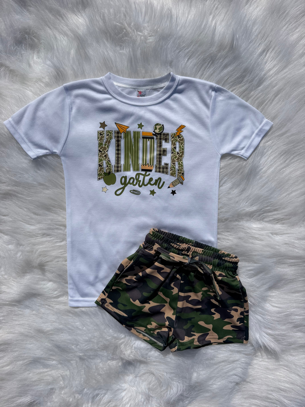 Camo Pre-K thru 4th T-Shirts