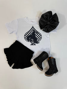 Checkered Spade T-Shirts & Onesies