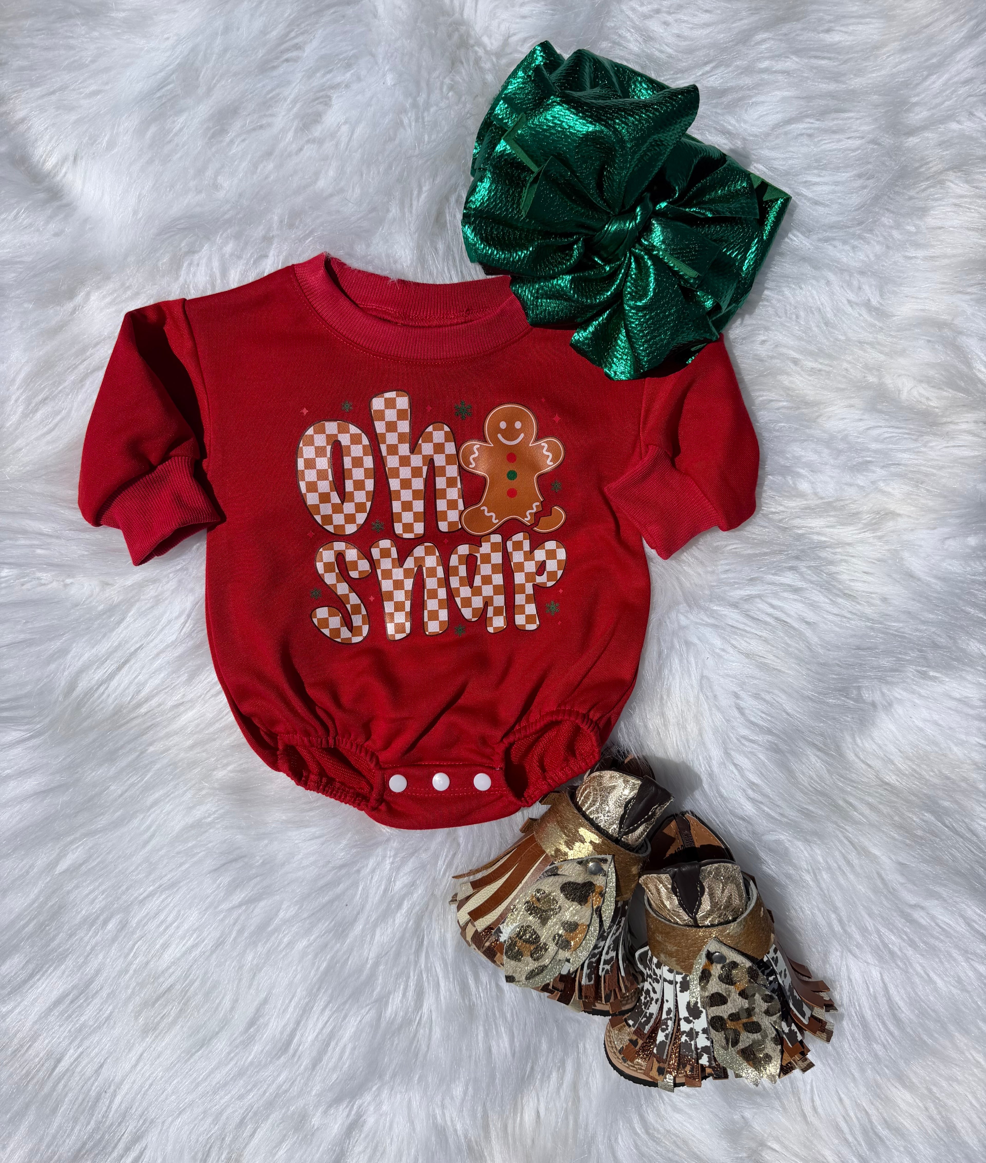 Oh Snap Bubble Romper