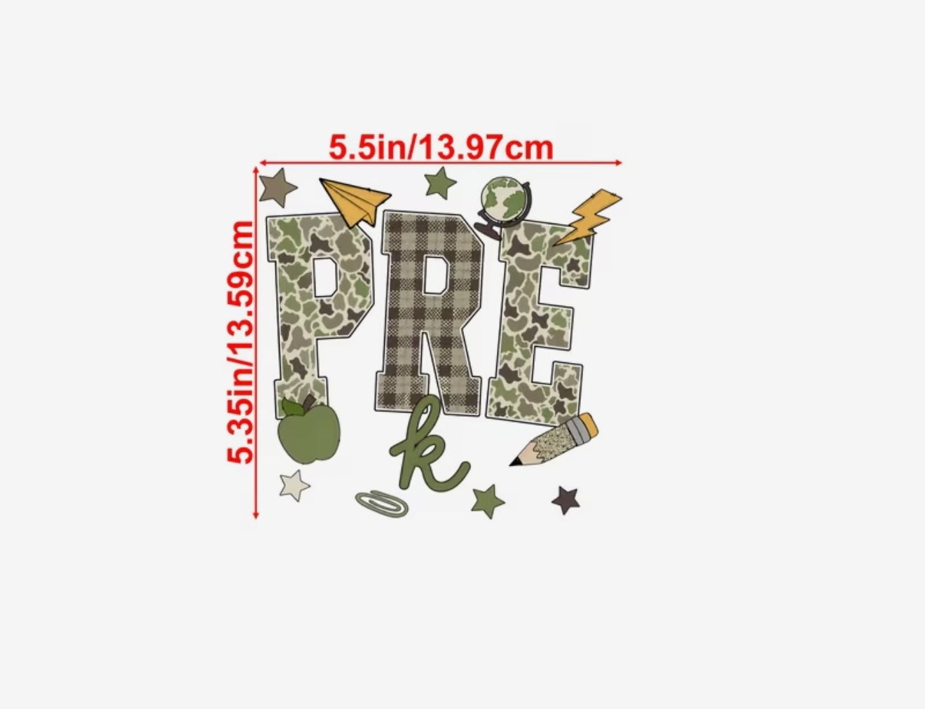 Camo Pre-K thru 4th T-Shirts