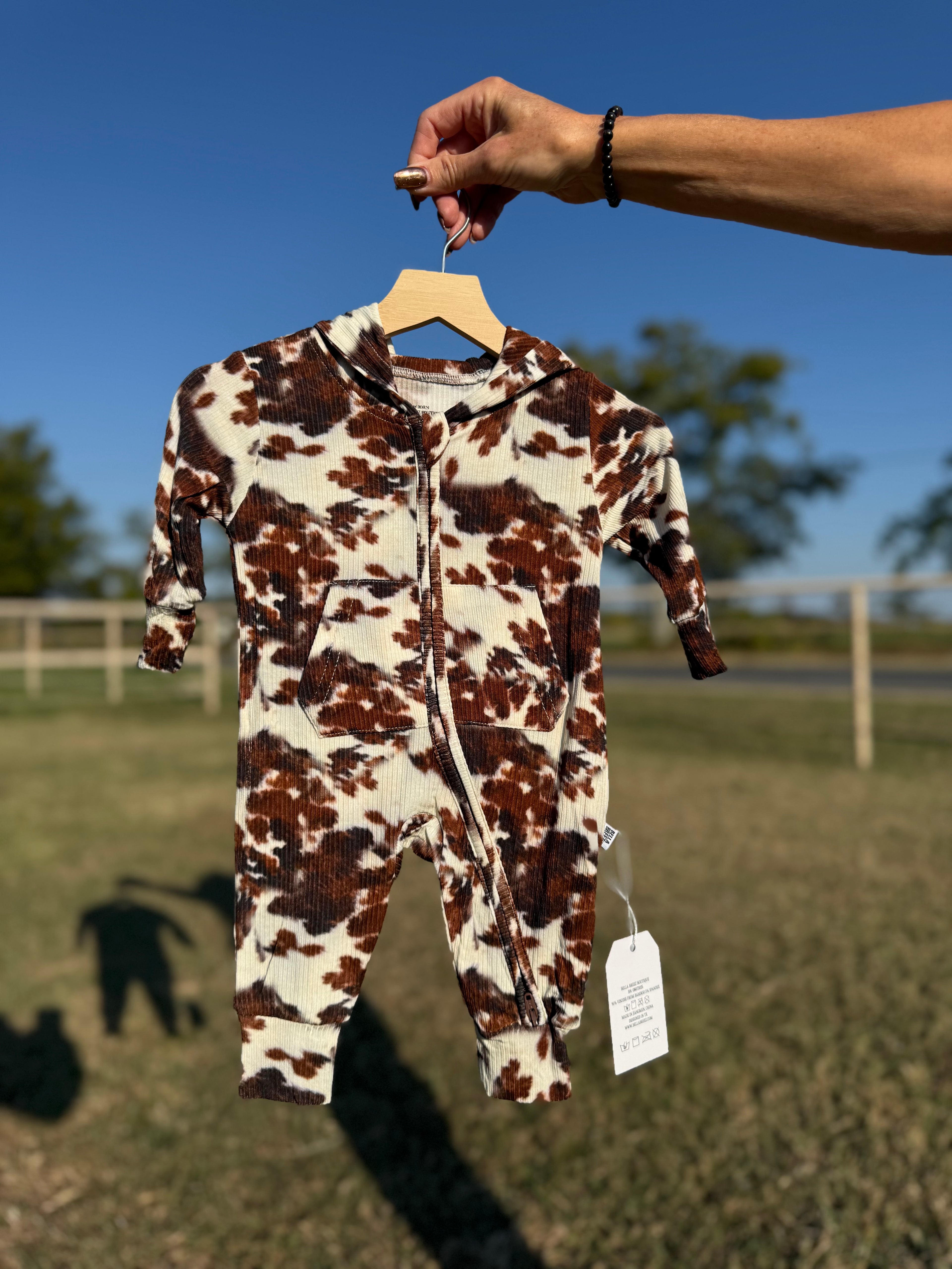Hooded Bamboo Rompers (3 options)