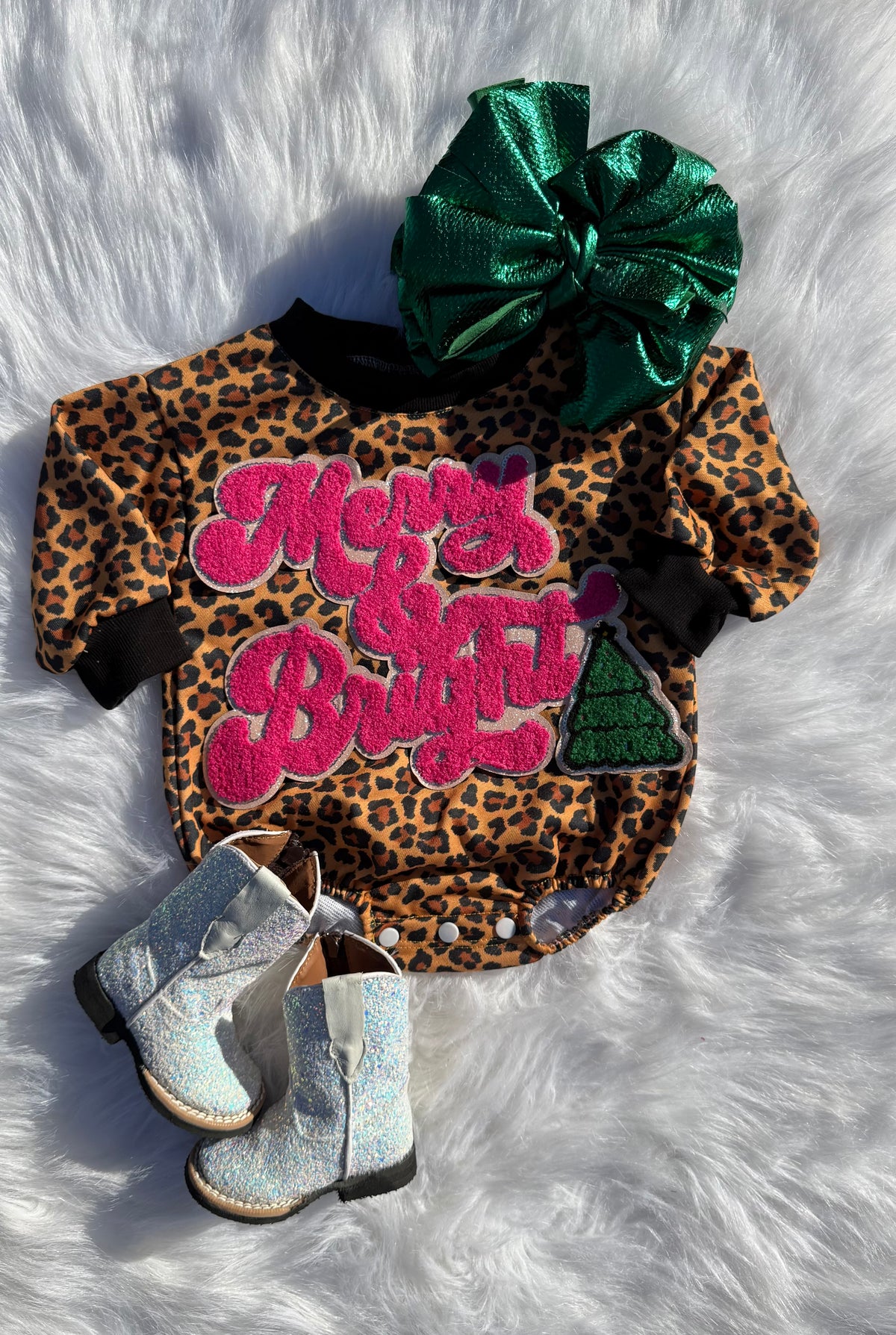 Merry & Bright Bubble Romper (3 options)
